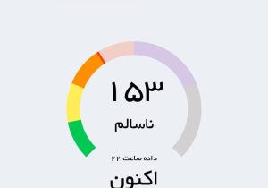 افزایش تعداد شهرهای با هوای ناسالم در خوزستان/مسجدسلیمان در وضعیت قرمز!