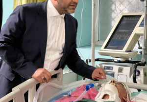 تلاش ستودنی و ارزشمند دکتر رضا جباری برای درمان آرمان امیدی
