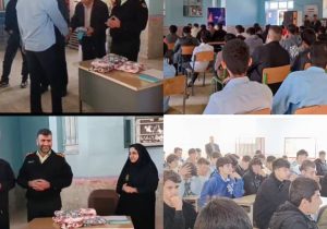 برگزاری همایش پیشگیری از مصرف مواد مخدر در هنرستان امیرکبیر شهرستان مسجدسلیمان